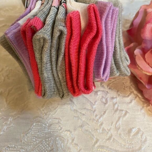 šāRampageāGirlsĀ 10PairsāStripesāAnkleāSock⦠- Picture 8 of 9